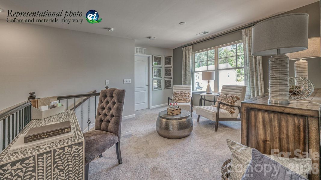 Furnished interior view inside a new home in Shannon Woods, Maiden (Image 11).
