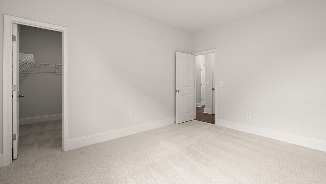 Representative unfurnished interior of a home built from the WESTERLY by D.R. Horton in Hamptons at Riverwood East, Dallas (Image 15).