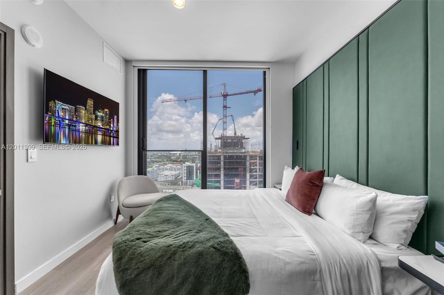 Furnished interior view inside a new home in , Miami (Image 18).