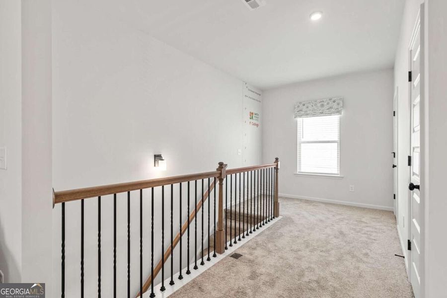 Spacious, unfurnished interior of a new home in Cobblestone Crossing Commons, Byron (Image 19).