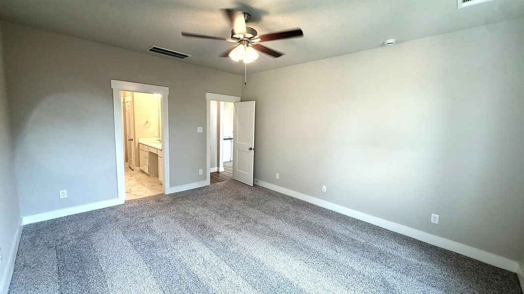 Step into your serene sanctuary—the primary bedroom of your dreams, nestled in stunning new construction.