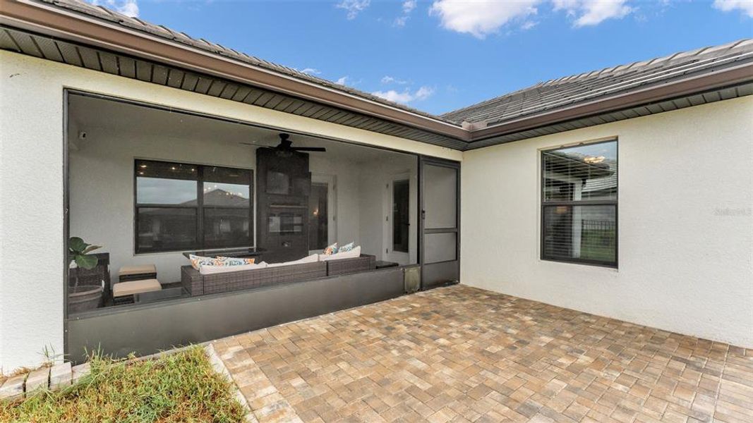 Exterior details and patio area of a home in Lake Juliana Estates, Auburndale (Image 4). Exterior details and patio area of a home in Lake Juliana Estates, Auburndale (Image 4).