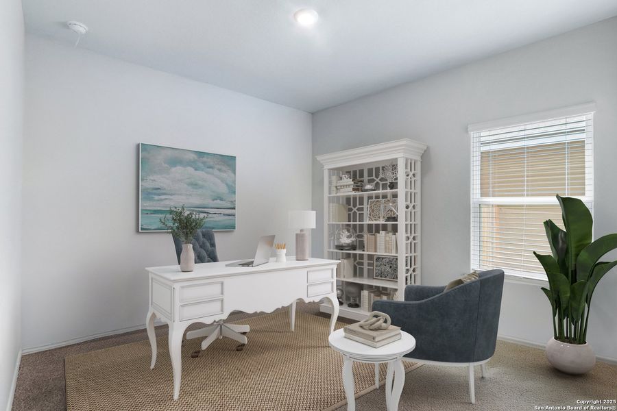 Furnished interior view inside a new home in , San Antonio (Image 7). Furnished interior view inside a new home in , San Antonio (Image 7).