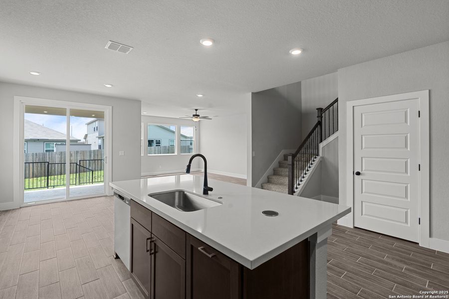 Furnished interior view inside a new home in Skybrooke, San Antonio (Image 10). Furnished interior view inside a new home in Skybrooke, San Antonio (Image 10).