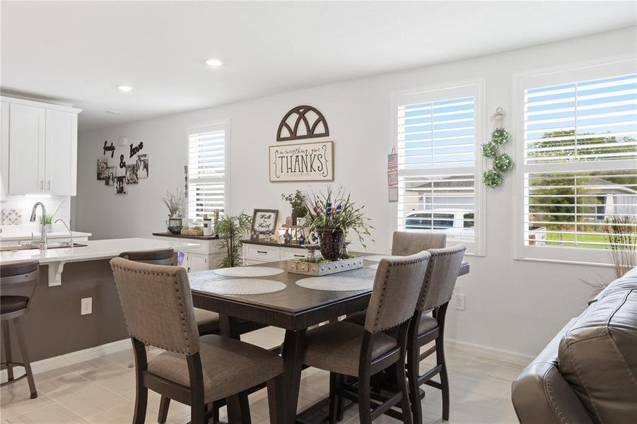 Furnished interior view inside a new home in , Haines City (Image 8).