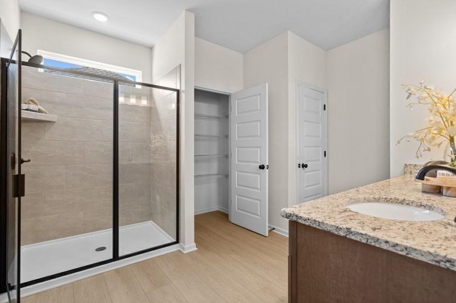 Furnished interior view inside a new home in Sycamore Crest, Calhoun (Image 32).