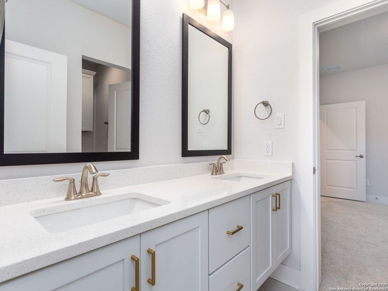 Furnished interior view inside a new home in Victoria Commons, San Antonio (Image 14).
