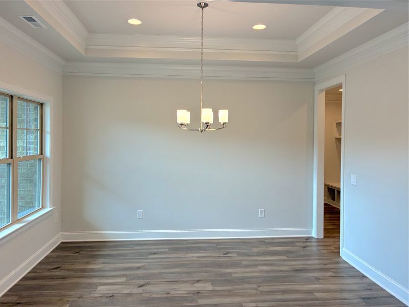 Spacious, unfurnished interior of a new home in Weybridge, Burlington (Image 21). Spacious, unfurnished interior of a new home in Weybridge, Burlington (Image 21).