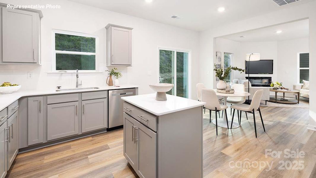 Furnished interior view inside a new home in Cline Village, Conover (Image 4). Furnished interior view inside a new home in Cline Village, Conover (Image 4).
