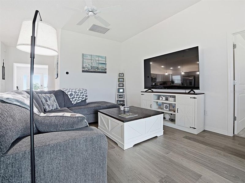 Furnished interior view inside a new home in , The Villages (Image 19). Furnished interior view inside a new home in , The Villages (Image 19).