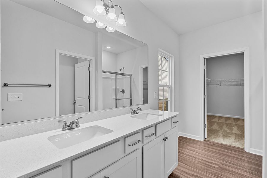 Furnished interior view inside a new home in Fieldstone, Lexington (Image 12).