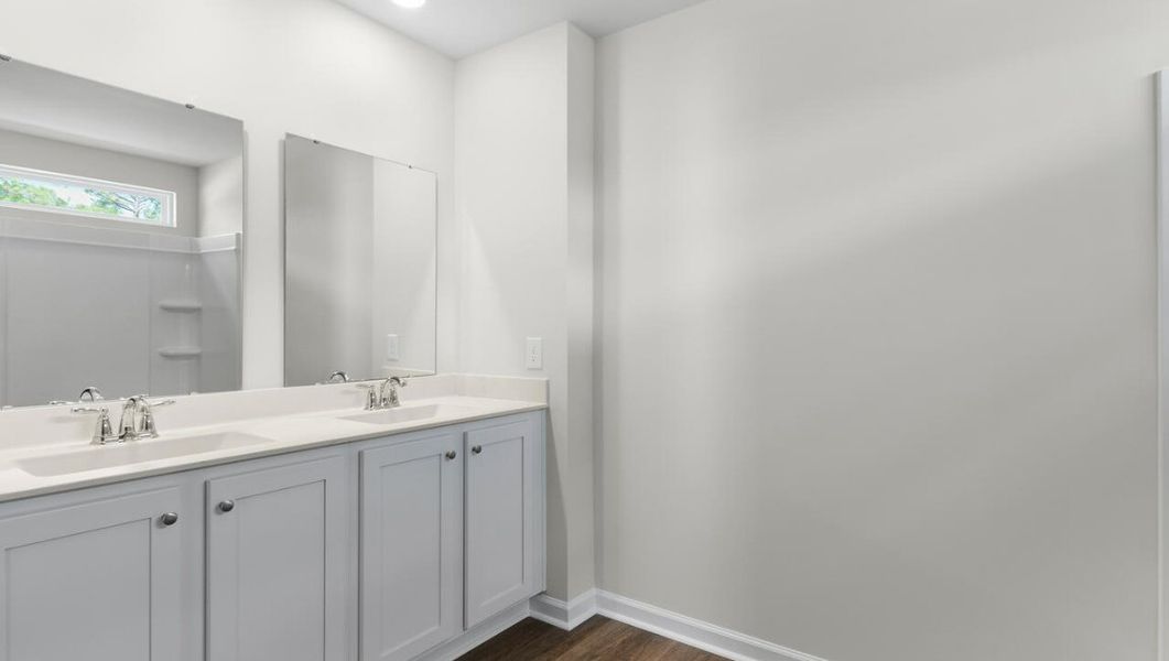 Furnished interior view inside a new home in The Preserve at Tidewater, Sneads Ferry (Image 10).