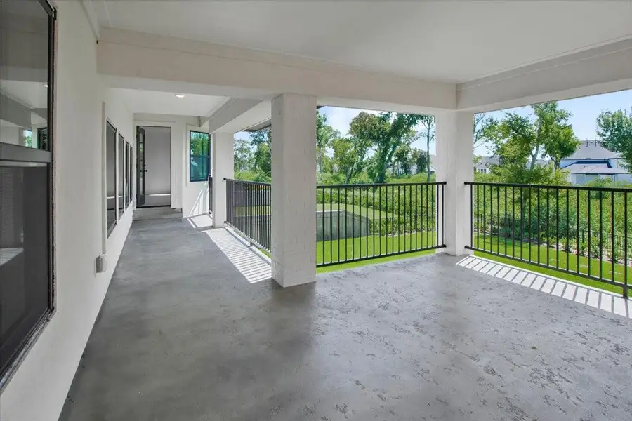 Exterior details and patio area of a home in , Missouri City (Image 26).