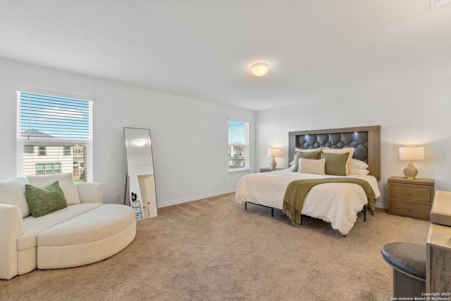 Furnished interior view inside a new home in Champions Landing, San Antonio (Image 5). Furnished interior view inside a new home in Champions Landing, San Antonio (Image 5).