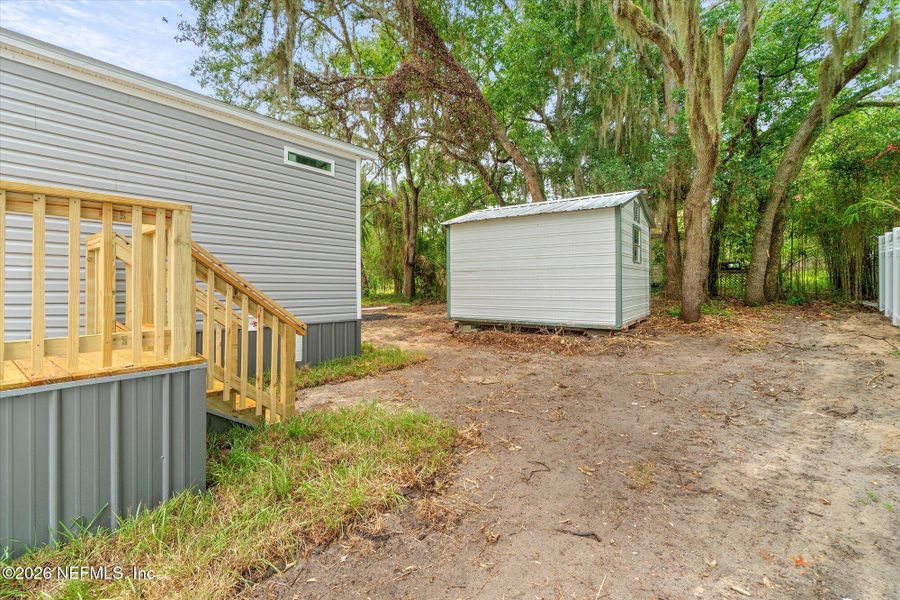 Exterior details and patio area of a home in , Satsuma (Image 29). Exterior details and patio area of a home in , Satsuma (Image 29).