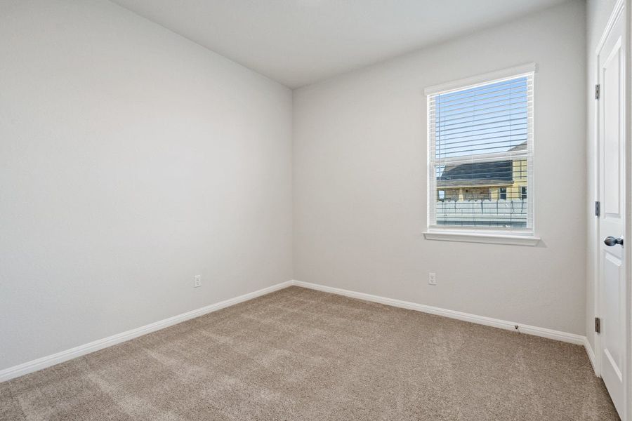 Spacious, unfurnished interior of a new home in Sage Hollow, Kyle (Image 13). Spacious, unfurnished interior of a new home in Sage Hollow, Kyle (Image 13).