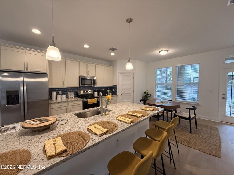 Furnished interior view inside a new home in , Jacksonville (Image 5).