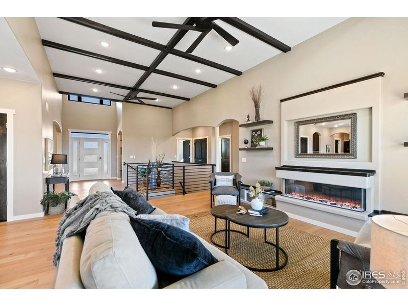 Furnished interior view inside a new home in Harvest Ridge, Berthoud (Image 13).