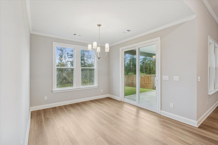 Spacious, unfurnished interior of a new home in Sinclair at Crawford Creek, Grovetown (Image 29).