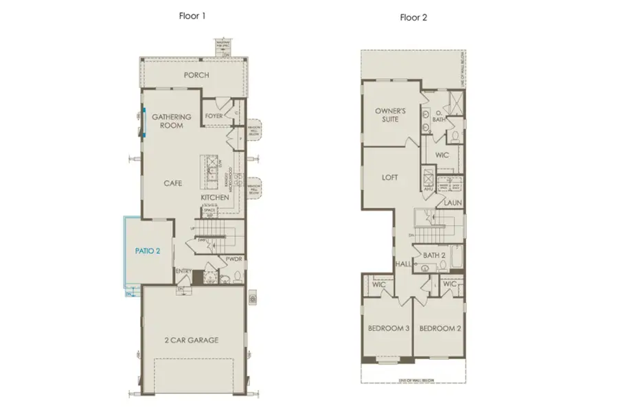 2D floor plan layout of this home in Barefoot Village, Firestone, CO (Image 3). 2D floor plan layout of this home in Barefoot Village, Firestone, CO (Image 3).