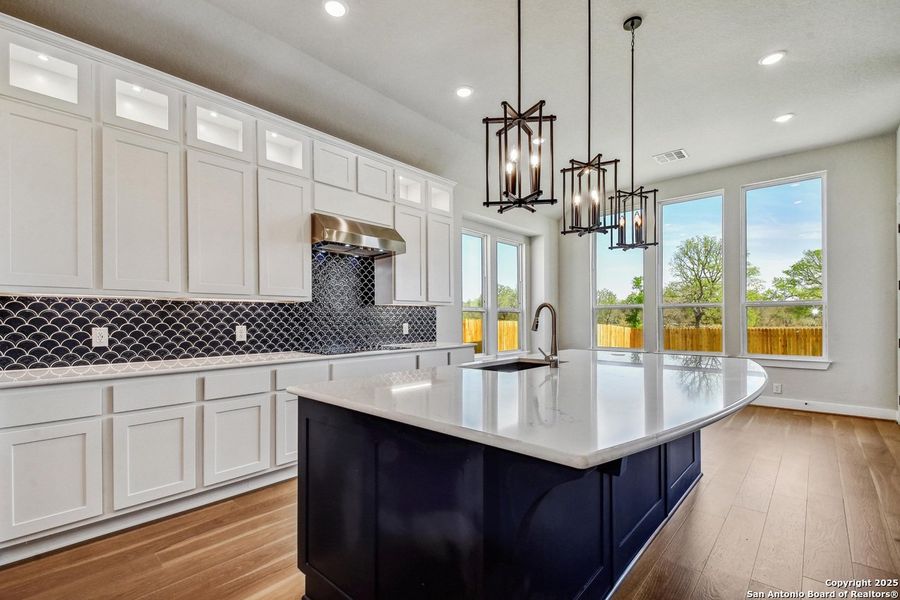 Furnished interior view inside a new home in Alsatian Oaks: 60ft. lots, Castroville (Image 5).