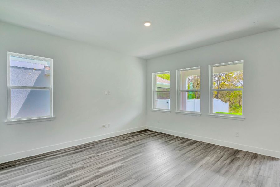 Representative unfurnished interior of a home built from the Faulkner by Rockwell Homes in Northlake at Ovation, Winter Garden (Image 29). Representative unfurnished interior of a home built from the Faulkner by Rockwell Homes in Northlake at Ovation, Winter Garden (Image 29).
