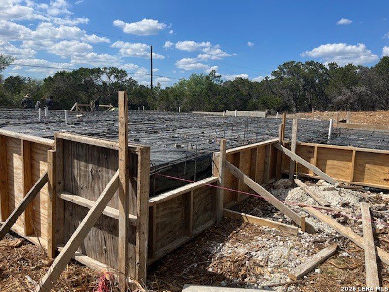 In-progress construction of a new home in , Canyon Lake, TX (Image 5). In-progress construction of a new home in , Canyon Lake, TX (Image 5).