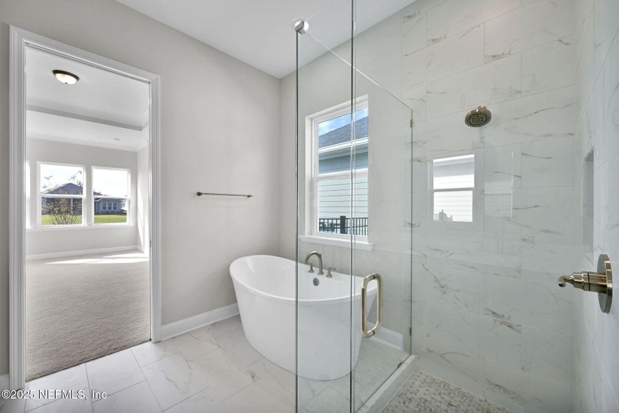 Furnished interior view inside a new home in Amelia National Country Club, Fernandina Beach (Image 8). Furnished interior view inside a new home in Amelia National Country Club, Fernandina Beach (Image 8).