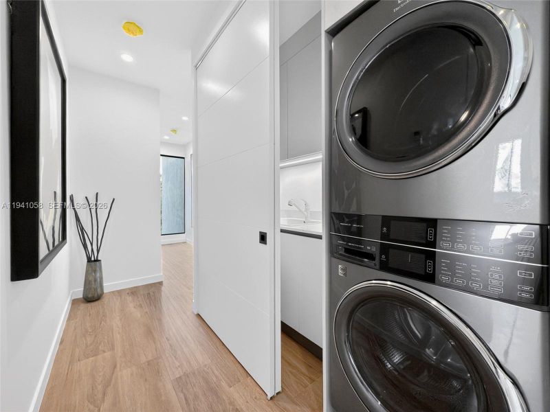 Furnished interior view inside a new home in , Miami (Image 24).