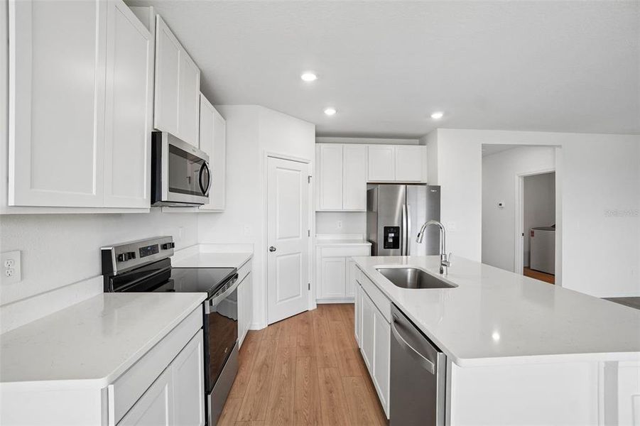 Furnished interior view inside a new home in Pine Ridge Meadows, Hudson (Image 6).