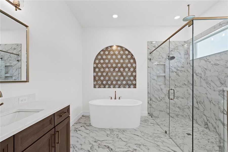 Furnished interior view inside a new home in , Brooksville (Image 15).