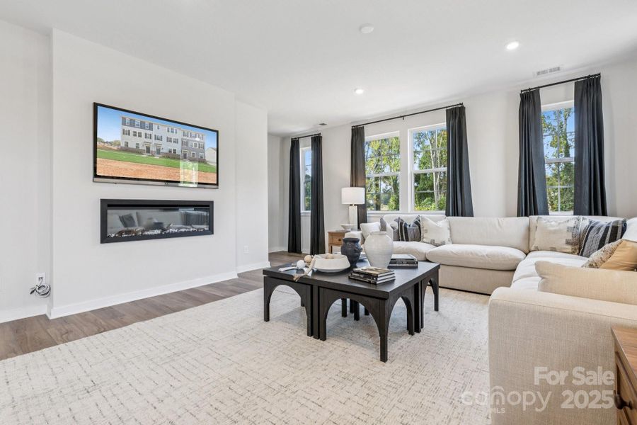 Furnished interior view inside a new home in , Huntersville (Image 12).