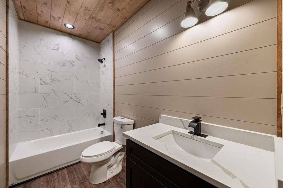Furnished interior view inside a new home in , Blue Ridge (Image 5).