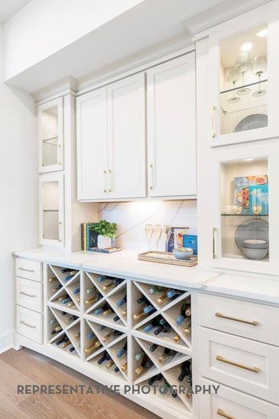Furnished interior view inside a new home in Cross Creek West, Fulshear (Image 10).