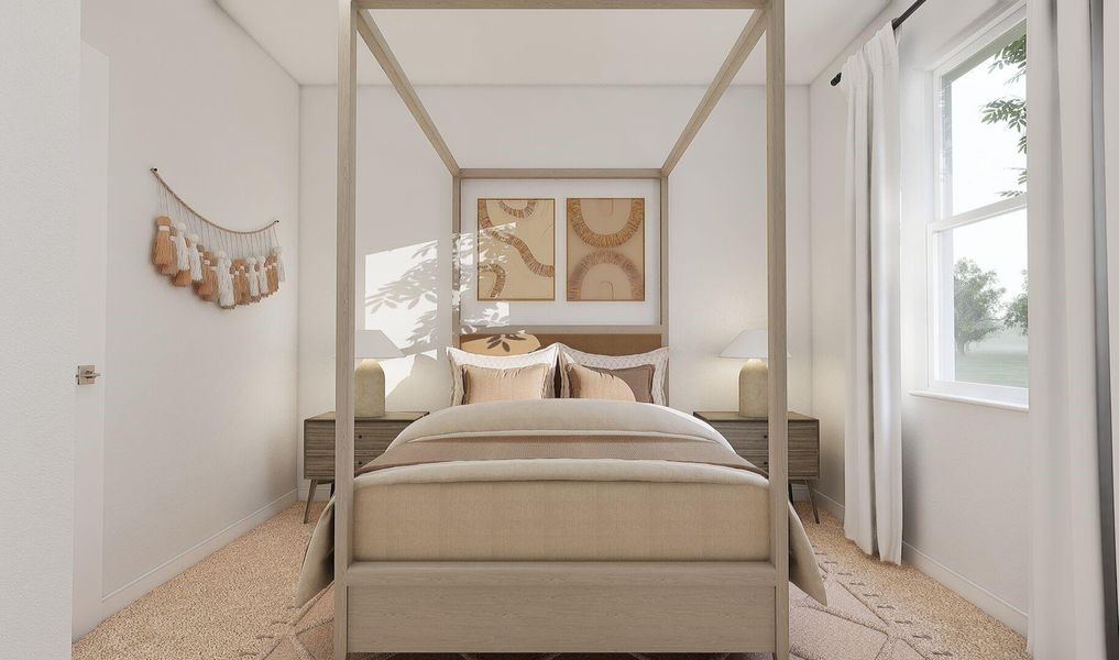 Bedroom 2 (*Artist rendering used for illustration purposes only.)