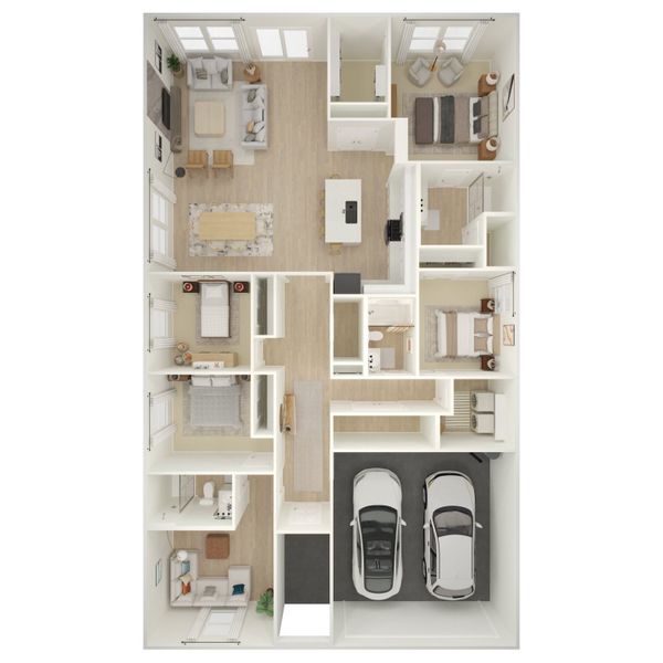 Image 15 representing the Passionflower ESP by K. Hovnanian® Homes in Aspire at New Hampstead, Savannah, GA.