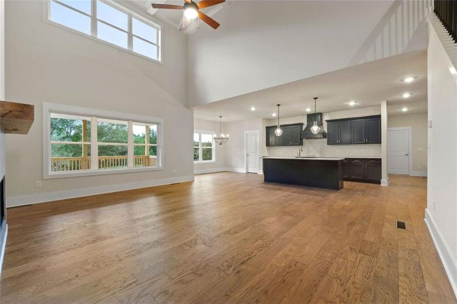 Spacious, unfurnished interior of a new home in Steeplechase, Hoschton (Image 28).