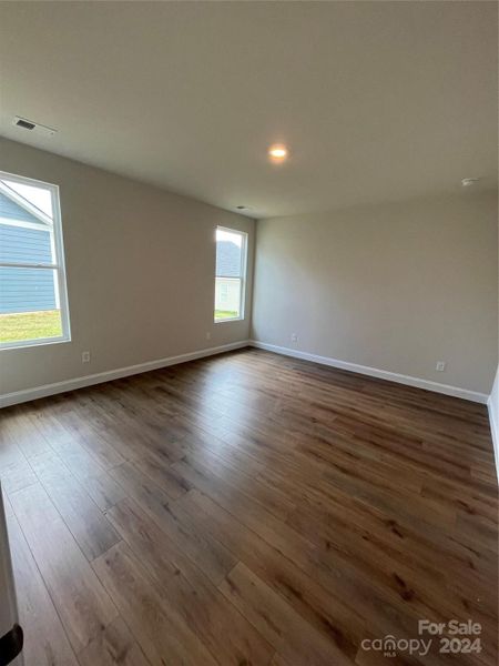 Spacious Owner's Suite bedroom