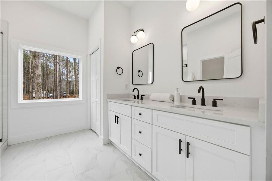 Furnished interior view inside a new home in , Pendergrass (Image 26).