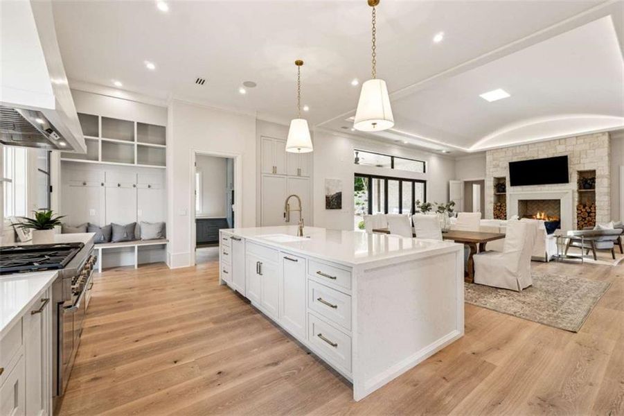 Furnished interior view inside a new home in , Cumming (Image 5). Furnished interior view inside a new home in , Cumming (Image 5).