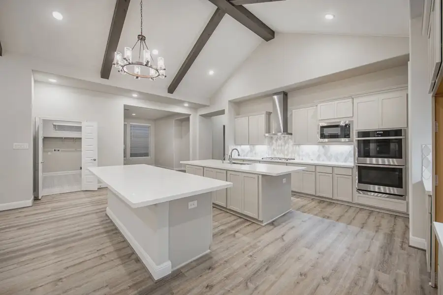 Representative furnished interior of a home built from the Calvin by Chesmar Homes in Heimer Estates at Garden Ridge, Fulshear (Image 4).