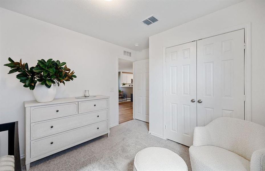 *Model Representation - Spacious secondary bedroom