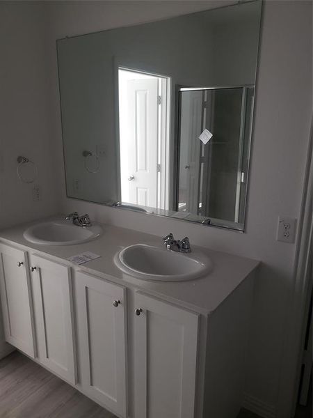 Primary Suite Double Vanity