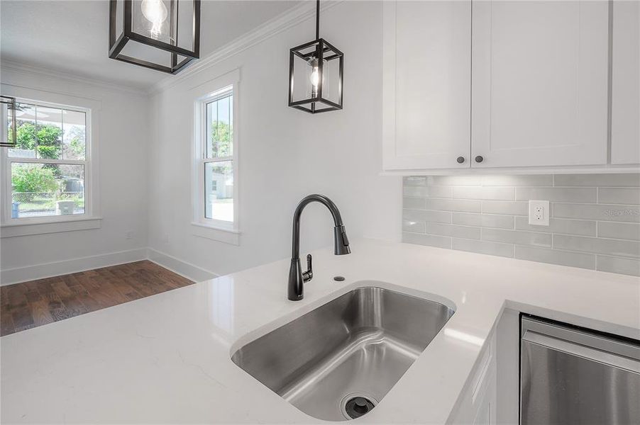 Close-up of interior finishes inside a home in , Tampa (Image 17).