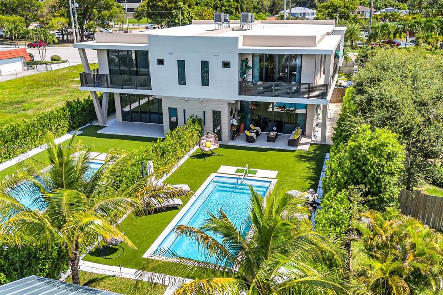 Front exterior of a new home in , Miami, FL, highlighting curb appeal (Image 18).