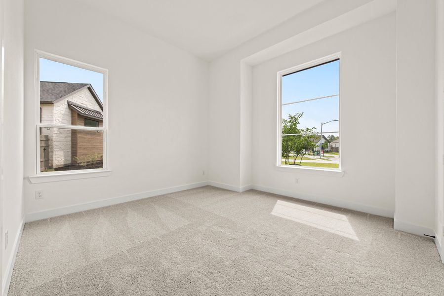 Representative unfurnished interior of a home built from the The Napa by Westin Homes in Kresston - 65', Montgomery (Image 15). Representative unfurnished interior of a home built from the The Napa by Westin Homes in Kresston - 65', Montgomery (Image 15).