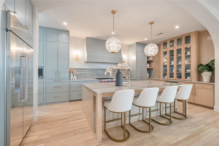 Furnished interior view inside a new home in , Dallas (Image 11).