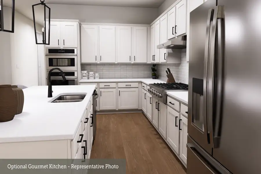 The Crystal Beach - Optional Cooktop Kitchen
