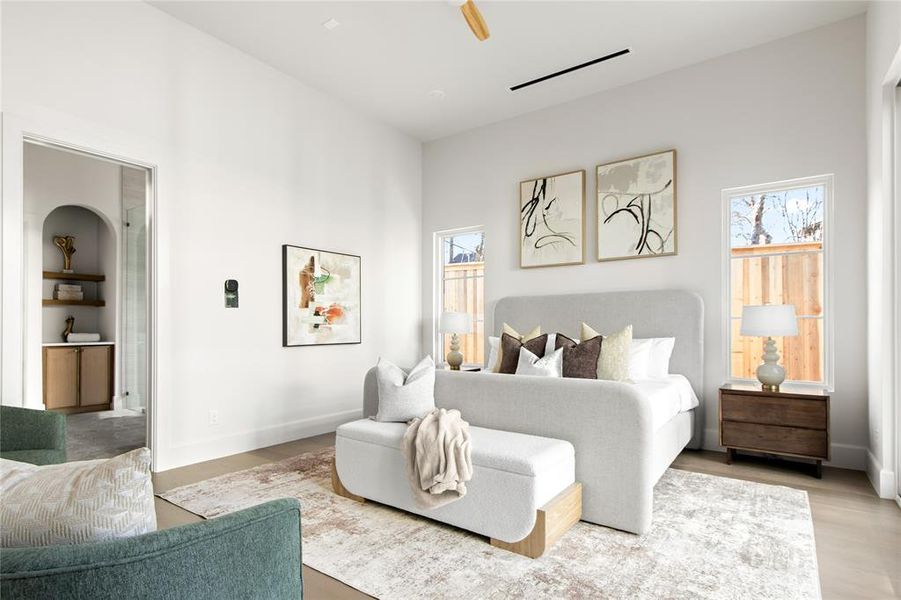 Furnished interior view inside a new home in , Dallas (Image 28). Furnished interior view inside a new home in , Dallas (Image 28).