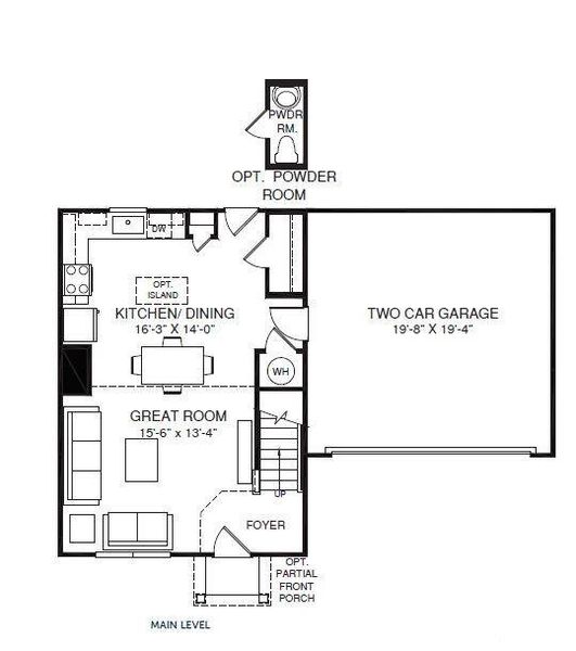 Aspen floor Plan  First Floor